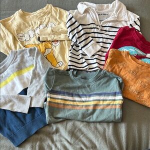 Toddler Boy 2T Spring Long Sleeve Lot